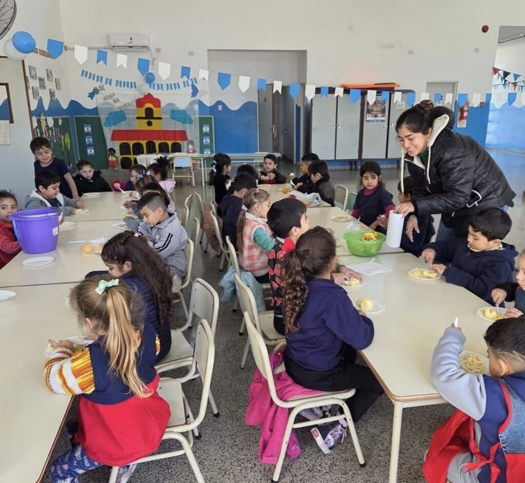 «La Muni va a la Escuela»: jornada de Alimentación Saludable en articulación con nivel inicial y primario