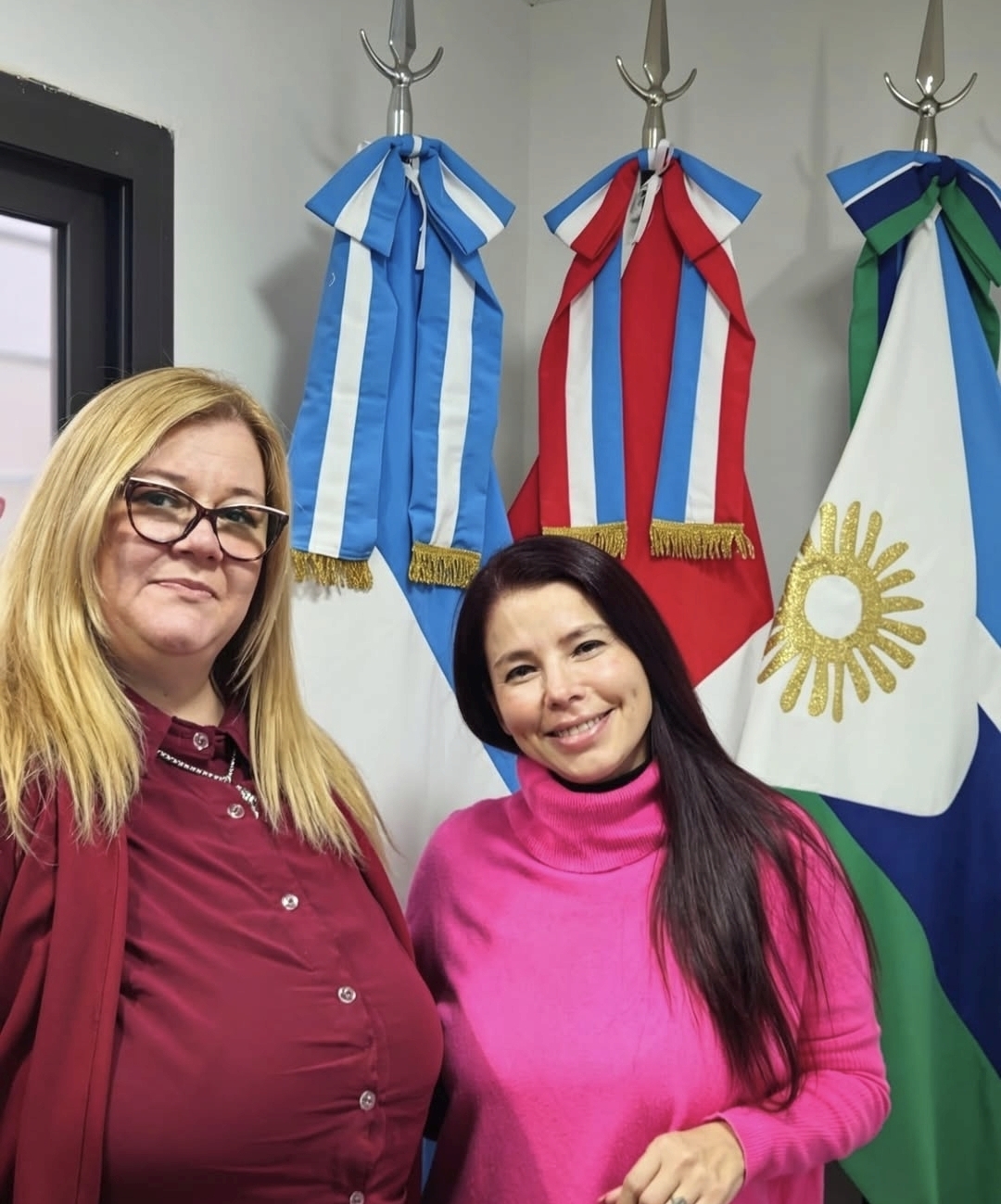 Karina Lucente de Monte Cristo estuvo junto a la Intendenta de Anisacate Natalia Contini