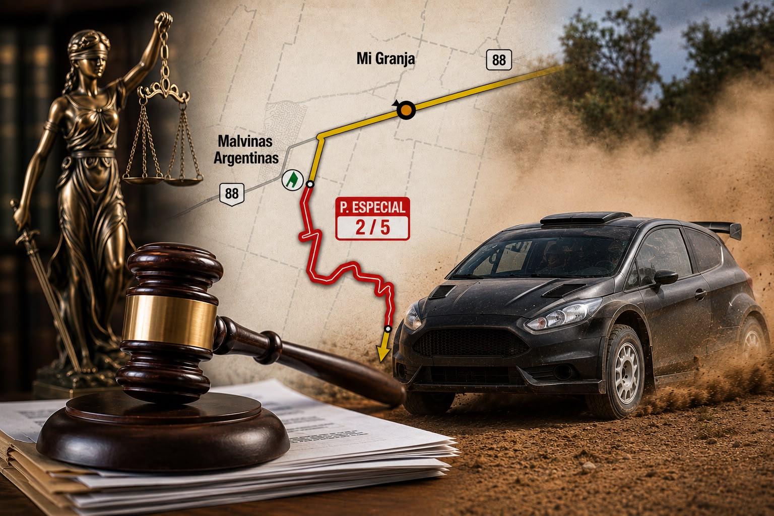 ¿Mazzalay complicó al Rally?: Cuestionan y denuncian que un tramo del Rally en Malvinas Argentinas atraviesa un área NATURAL PROTEGIDA y bajo medida judicial