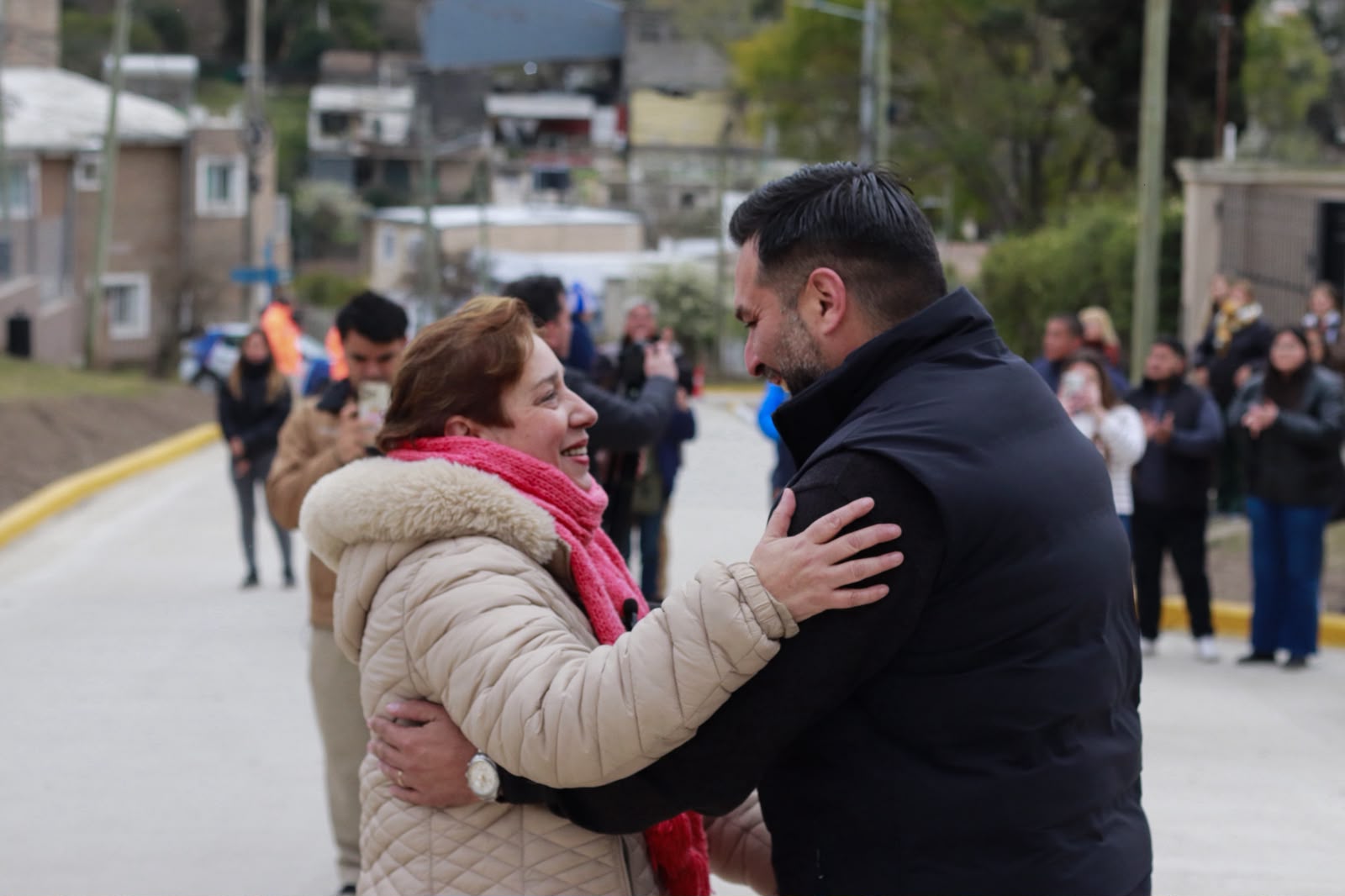 La pavimentación de la calle Nicanor Ceballos ya es una realidad:“Vinimos a ponerle fin a tanta espera”