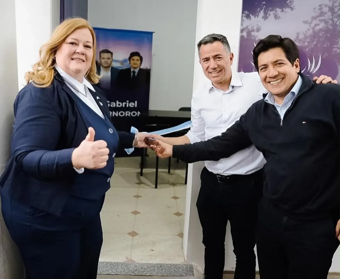 Karina Lucente recibió a los diputados nacionales Gabriel Bornoroni y Gonzalo Roca en una intensa jornada por el departamento Río Primero
